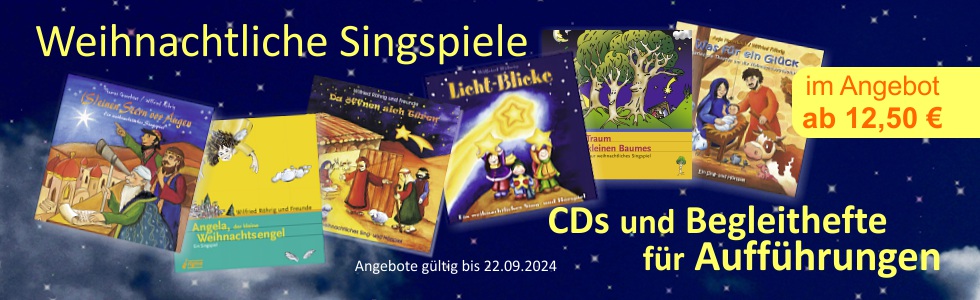 Weihnachtliche Singspiele im Angebot